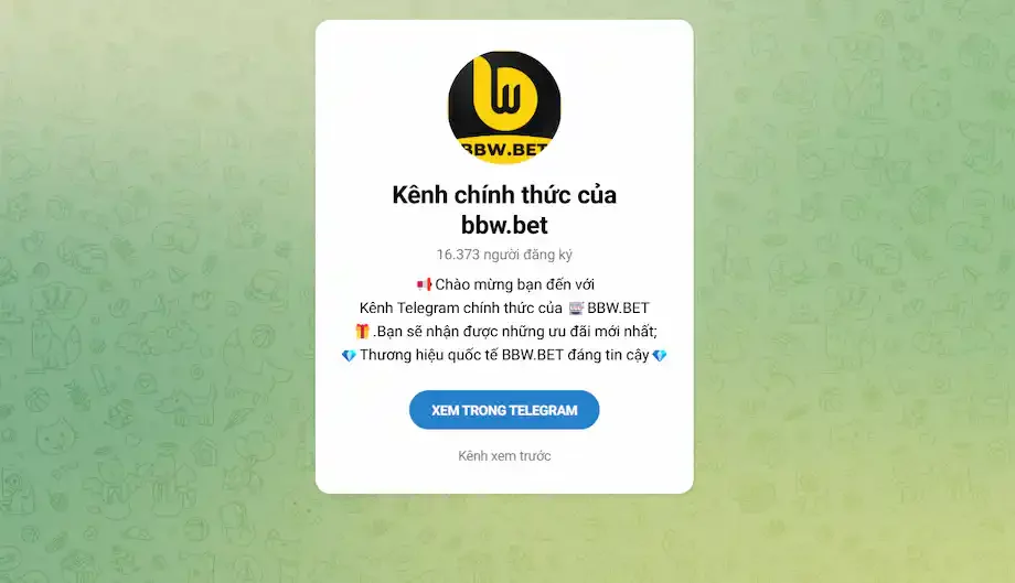 Liên hệ với nhân viên Bmwbet bằng Telegram tiện ích và miễn phí